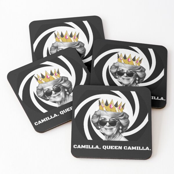 Item preview, Queen Camilla Funny Coronation King Charles III  designed and sold by RoyalRepublics.