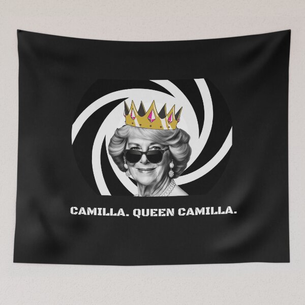 Item preview, Queen Camilla Funny Coronation King Charles III  designed and sold by RoyalRepublics.