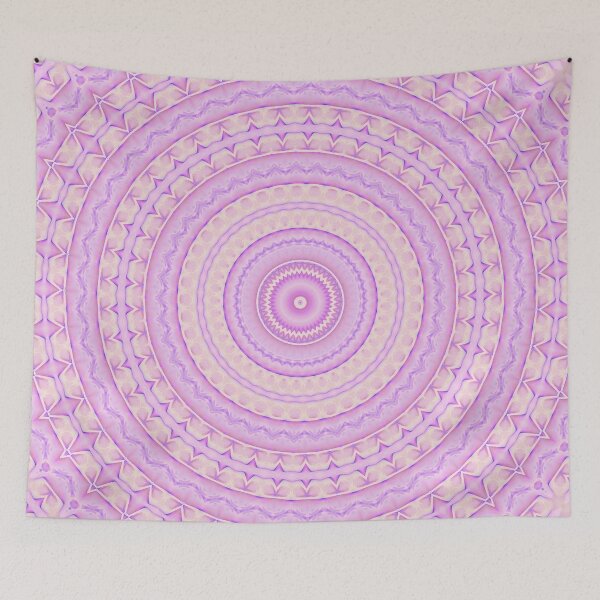 Item preview, Pastel Mandala Abstract Soft Girl Aesthetic Bohemian Abstract Art 5 of 10 designed and sold by Beachy.