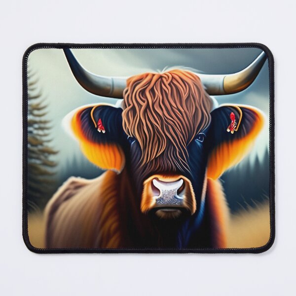 Item preview, Highland Cattle Face designed and sold by Tamas Das.