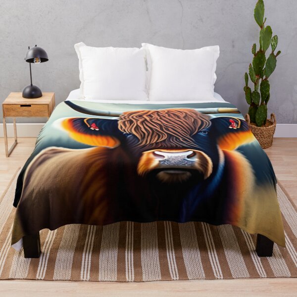 Item preview, Highland Cattle Face designed and sold by Tamas Das.