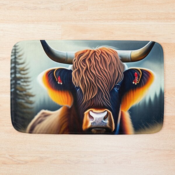 Item preview, Highland Cattle Face designed and sold by Tamas Das.