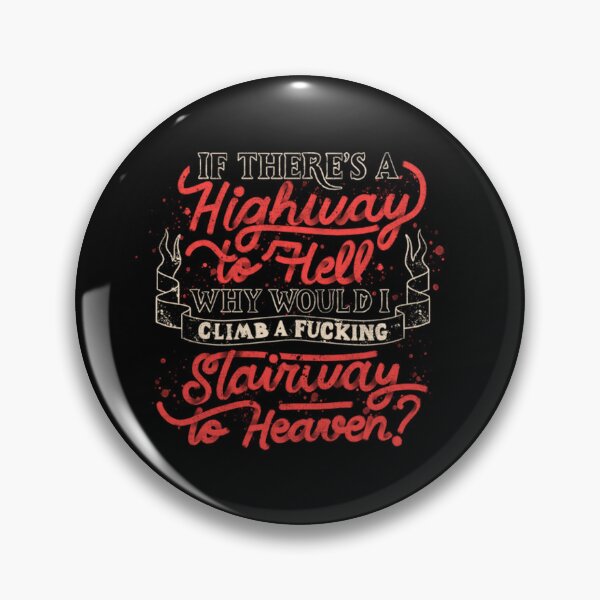 Item preview, Faster to Hell than Heaven - Funny Quotes Gift designed and sold by JamaWeisa.