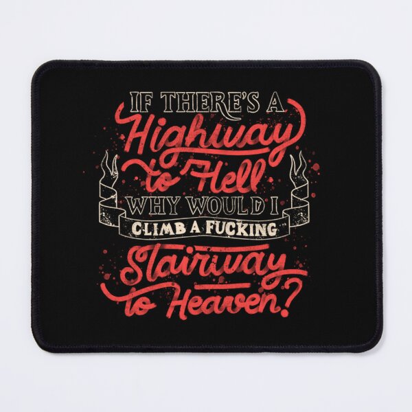 Item preview, Faster to Hell than Heaven - Funny Quotes Gift designed and sold by JamaWeisa.
