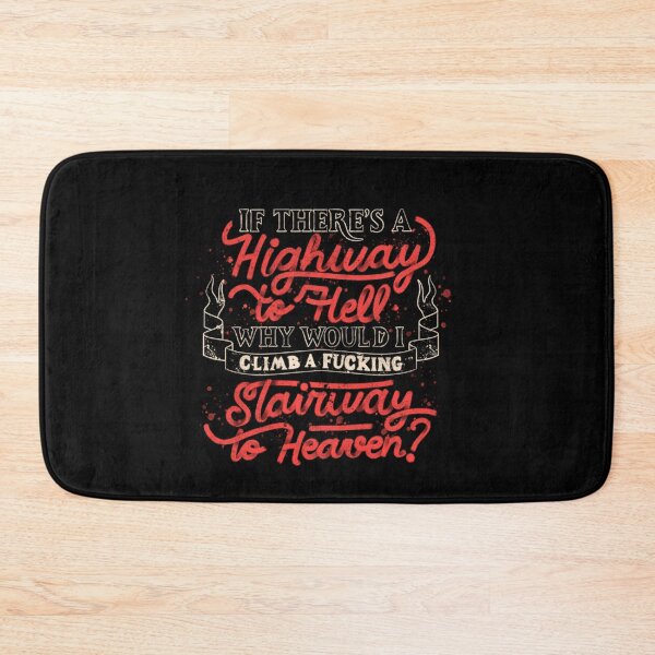 Item preview, Faster to Hell than Heaven - Funny Quotes Gift designed and sold by JamaWeisa.