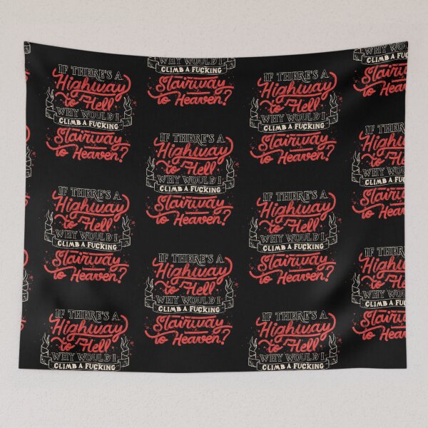 Item preview, Faster to Hell than Heaven - Funny Quotes Gift designed and sold by JamaWeisa.