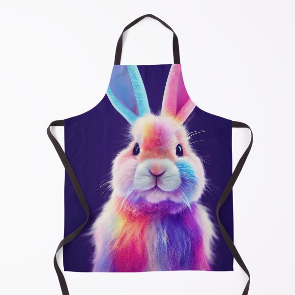 Item preview, Fridolin Colorful - The colorful relaxed rabbit designed and sold by Pixelboys.