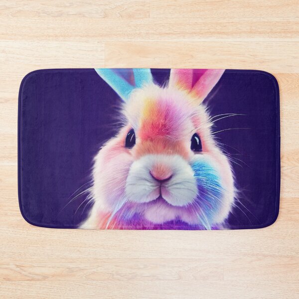 Item preview, Fridolin Colorful - The colorful relaxed rabbit designed and sold by Pixelboys.