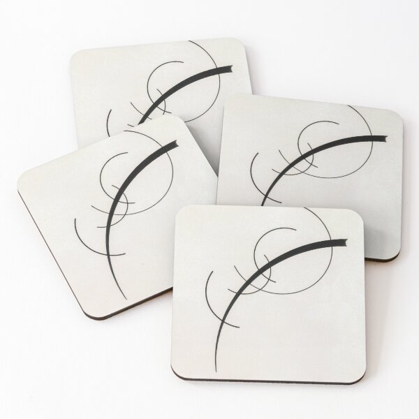 Item preview, Free Curve To The Point By Wassily Kandinsky designed and sold by BossyCatHome.