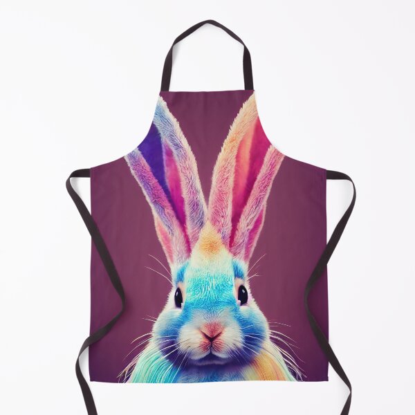 Item preview, Colorful long-eared rabbit lady, the slim Anke designed and sold by Pixelboys.