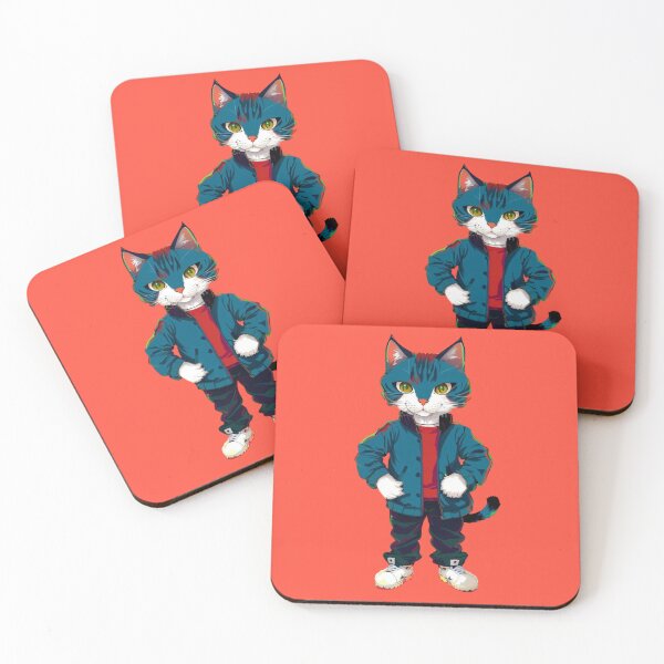 Item preview, Hipster Cat V64 designed and sold by HipsterAnimals.