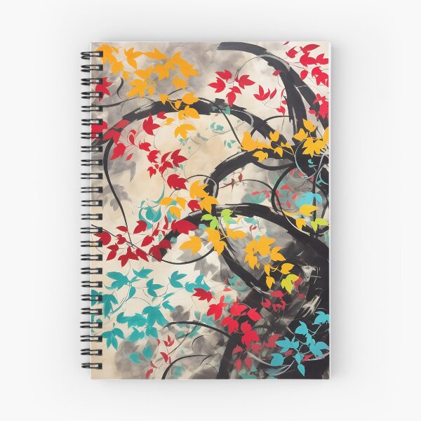 Item preview, Japanese floral pattern with leaves I designed and sold by alphadaze.