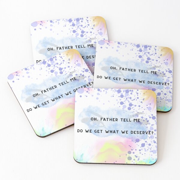 Item preview, oh father, tell me do we get what we deserve, kaleo designed and sold by BloomingByL.