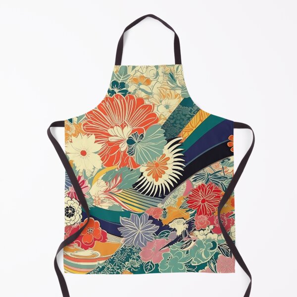 Item preview, Japanese floral pattern with leaves II designed and sold by alphadaze.