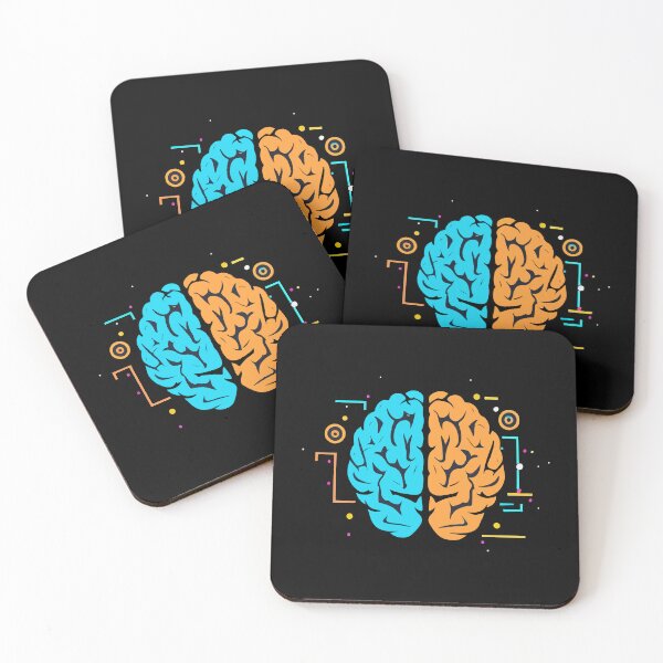 Item preview, creative-and-logical-human-brain designed and sold by Colorful Dreams.