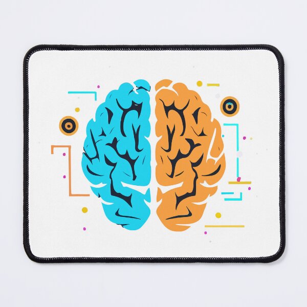 Item preview, creative-and-logical-human-brain designed and sold by Colorful Dreams.