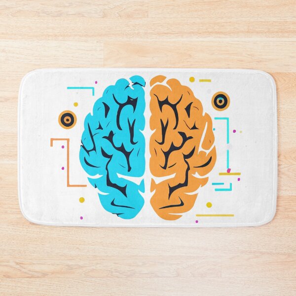 Item preview, creative-and-logical-human-brain designed and sold by Colorful Dreams.