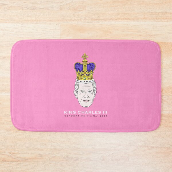 Item preview, King Charles Coronation (Pink) designed and sold by Adam Regester.