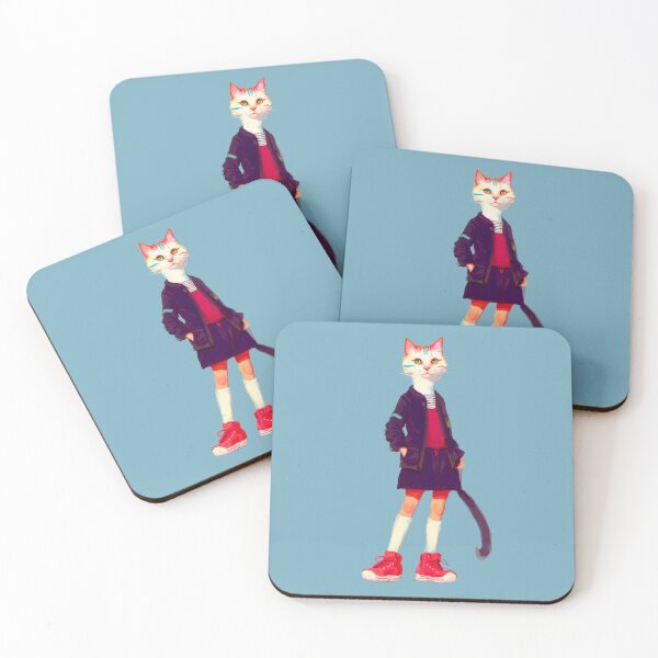 Item preview, Hipster Cat V65 designed and sold by HipsterAnimals.