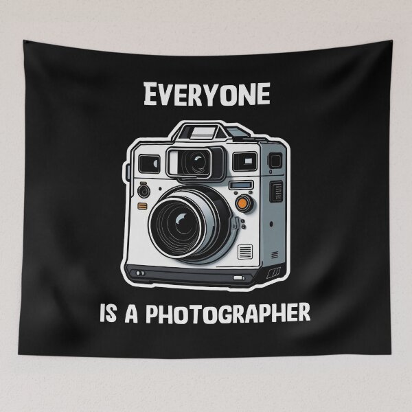 Artikelvorschau, Everyone is a photographer entworfen und verkauft von HappyTrippy.