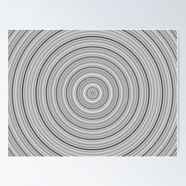 Item preview, Black and white graphic design,spiral lines designed and sold by BlackandWhiteBW.