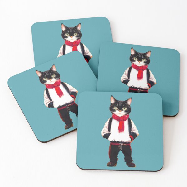 Item preview, Hipster Cat V66 designed and sold by HipsterAnimals.