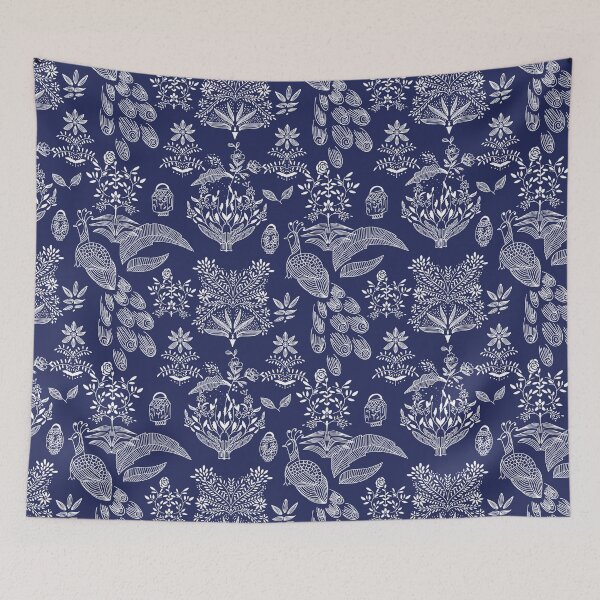 Item preview, Chinese porcelain design designed and sold by Daizydrawshop.