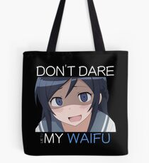 Anime Waifu Inspired Shirt Tote Bag
