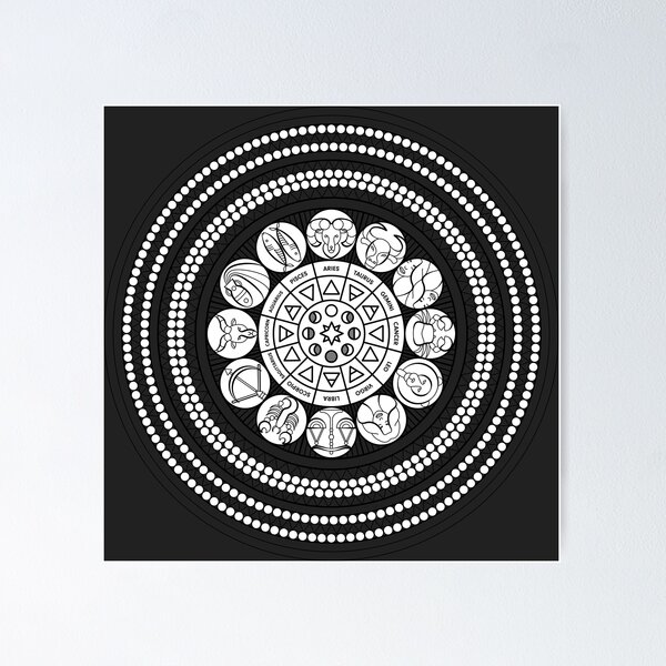 Item preview, Zodiac Wheel designed and sold by Monique Cutajar.