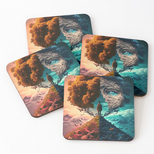 Item preview, Man vs Nature: Surrealistic combination of two worlds designed and sold by Piotrek0001.