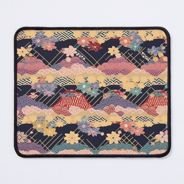 Item preview, Japanese floral pattern I designed and sold by alphadaze.