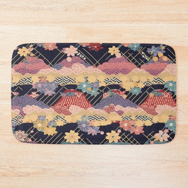 Item preview, Japanese floral pattern I designed and sold by alphadaze.