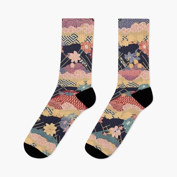 Item preview, Japanese floral pattern I designed and sold by alphadaze.