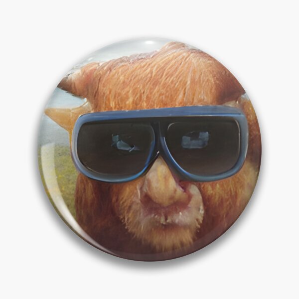 Item preview, Funny Long Haired Cattle Painting designed and sold by Tamas Das.