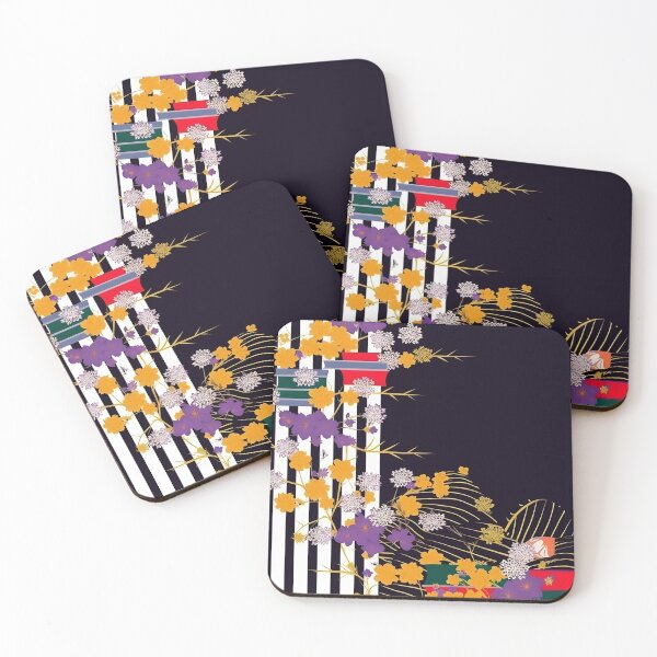 Item preview, Japanese floral pattern II designed and sold by alphadaze.