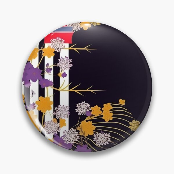 Item preview, Japanese floral pattern II designed and sold by alphadaze.