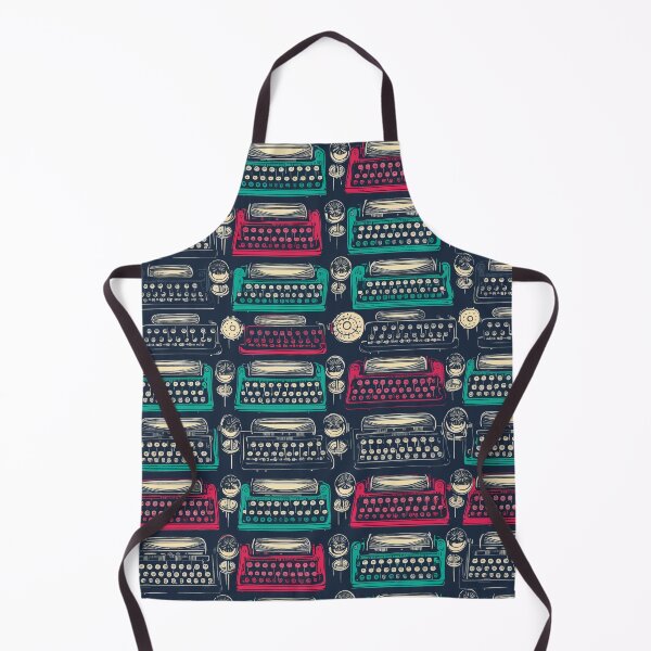 Item preview, Classic Retro Typewriter Pattern designed and sold by TheHellSong.