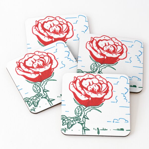 Item preview, Red Rose Abloom designed and sold by hajarsdeco.