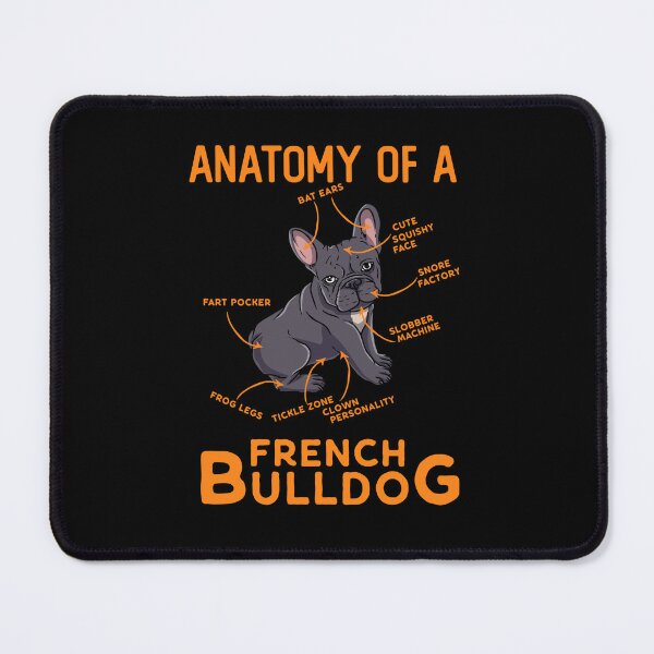 Item preview, Anatomy Of A French Bulldog Frenchie Bully designed and sold by Pubi.