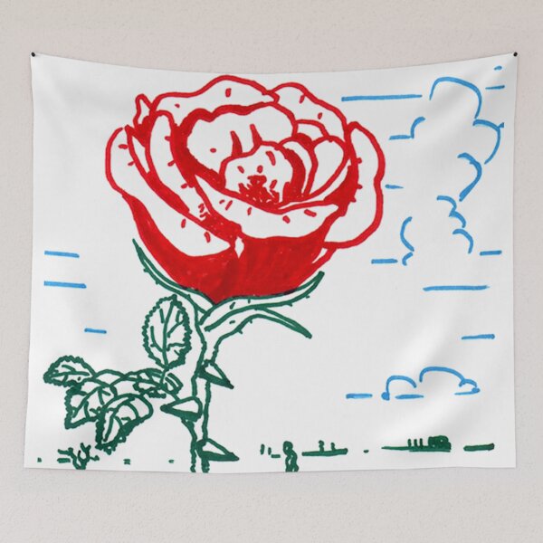 Item preview, Red Rose Abloom designed and sold by hajarsdeco.
