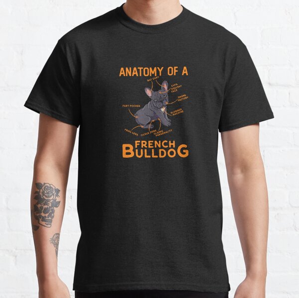 Item preview, Anatomy Of A French Bulldog Frenchie Bully designed and sold by Pubi.
