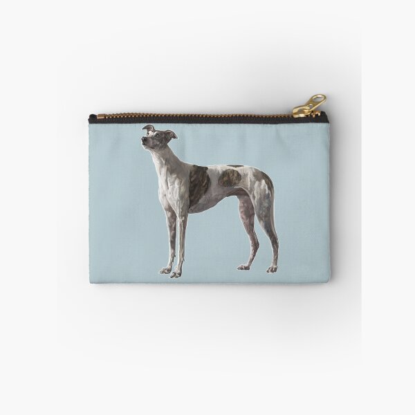 Item preview, Brindle & White Greyhound designed and sold by Elspeth Rose Design.