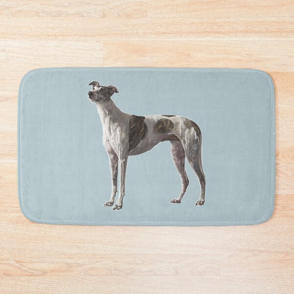 Item preview, Brindle & White Greyhound designed and sold by Elspeth Rose Design.