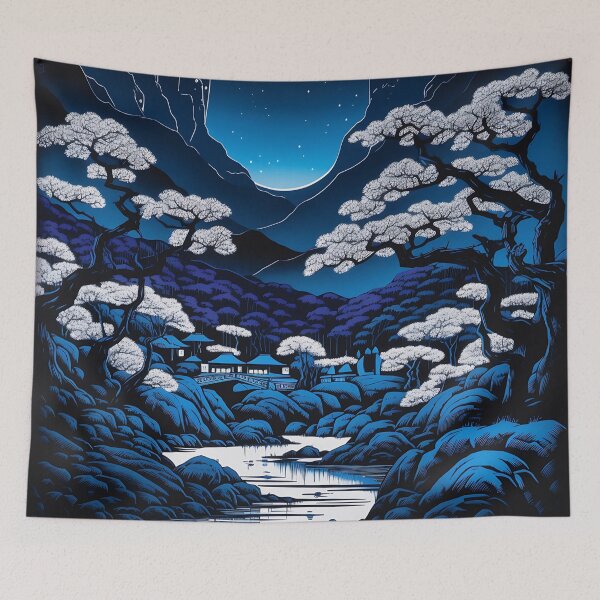 Item preview, Japanese Zen Style landscape VIII designed and sold by alphadaze.