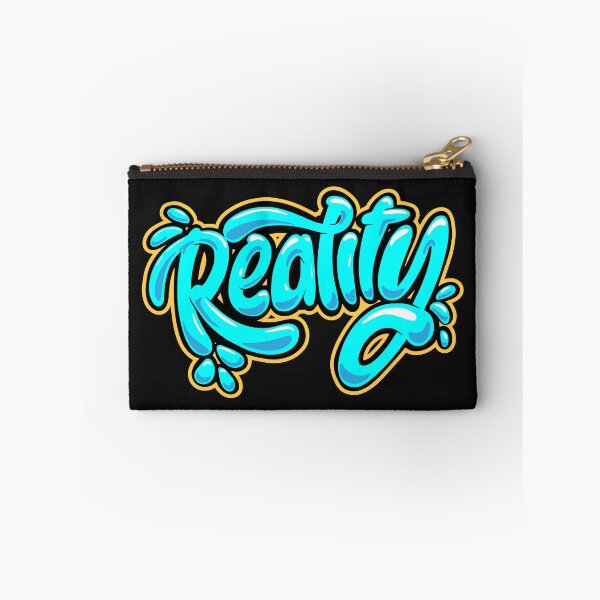 Item preview, Reality Text BlueTypography designed and sold by Goba Bali Studio.