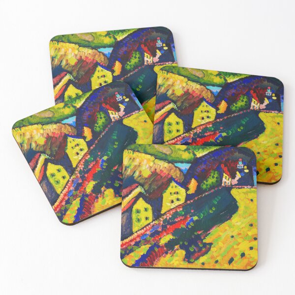 Item preview, House at Murnau By Wassily Kandinsky designed and sold by BossyCatHome.