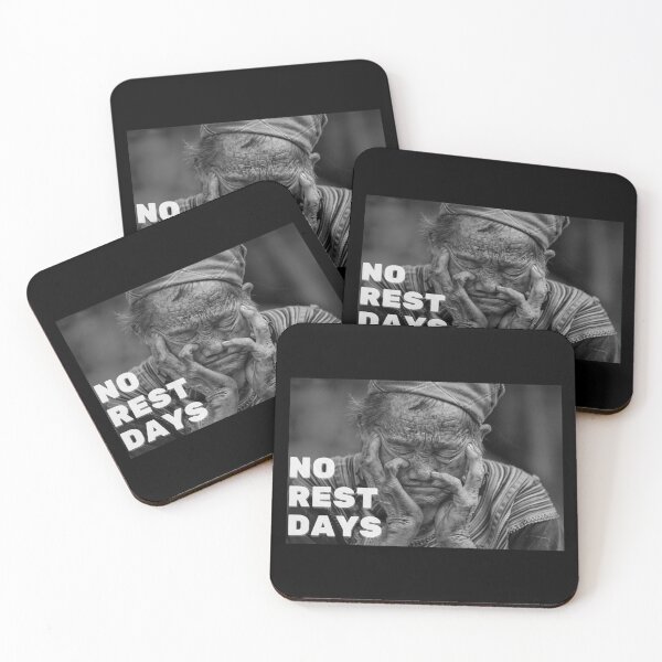 Item preview, No Rest Days designed and sold by Runner's High.
