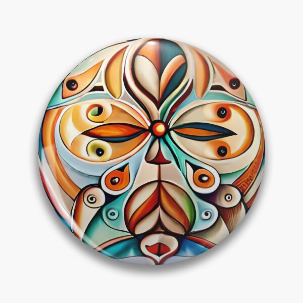 Item preview, A painting of abstract shapes and colors. designed and sold by Hillol Bora.