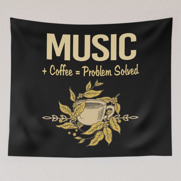 Item preview, Problem Solved Coffee Music  designed and sold by KobWard.