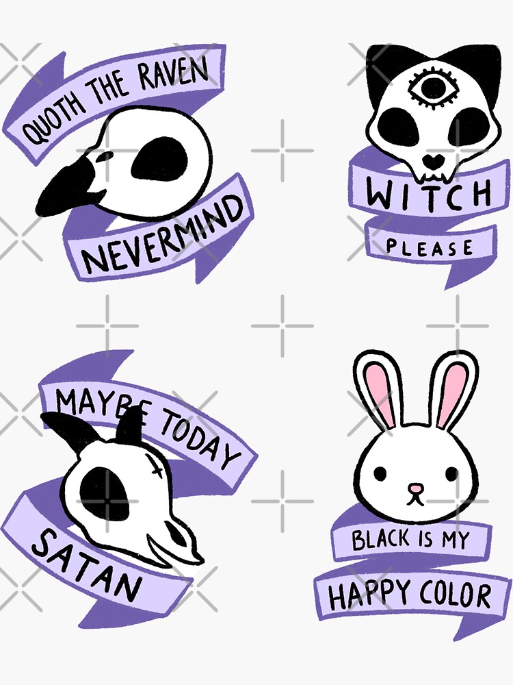 Quoth the Raven Sticker Sheet